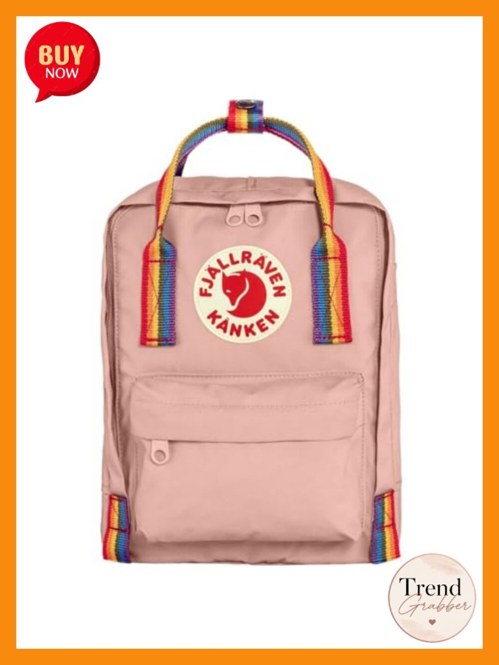 Kanken Mini Backpack Durable Vinylon F Fabric Water Resistant Daypack